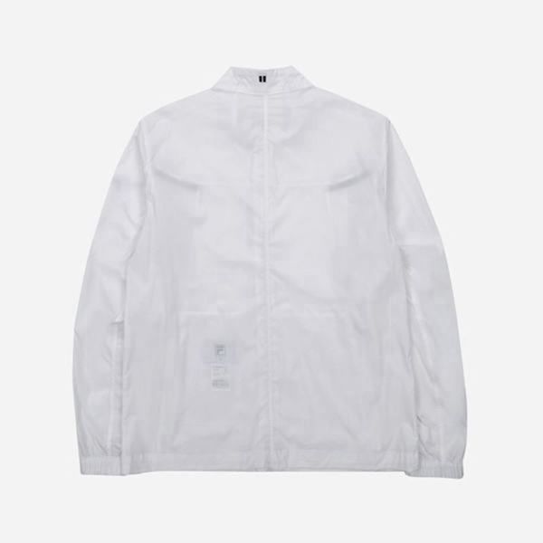 Chaquetas Fila Hombre Blancas - Golf Stretch Windbreaker - España 397458VXZ